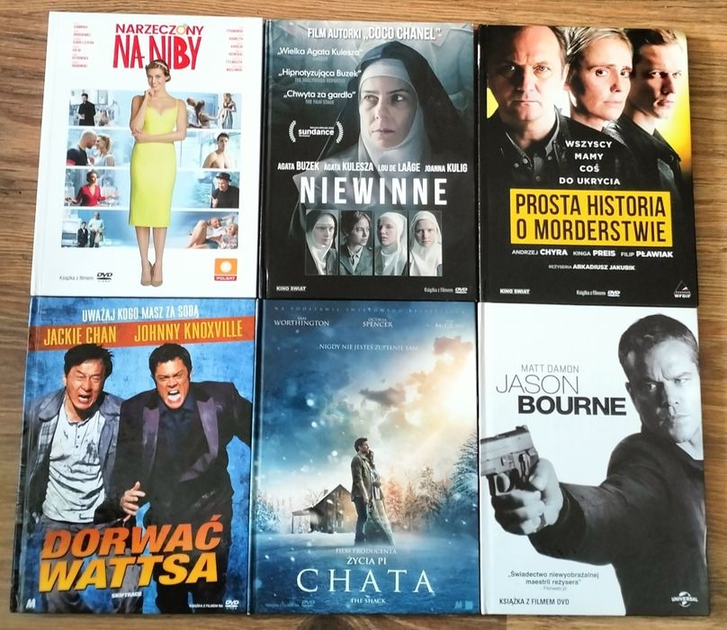 Filmy na płytach DVD