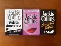 Venda de livros “Vedeta Americana”, entre outros de Jackie Collins,