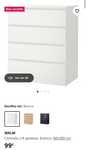 Comoda ikea branca
