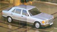 MERCEDES W126 S-Klasse 1990 / 260 SE - 560 SEL / * prospekt 44 strony