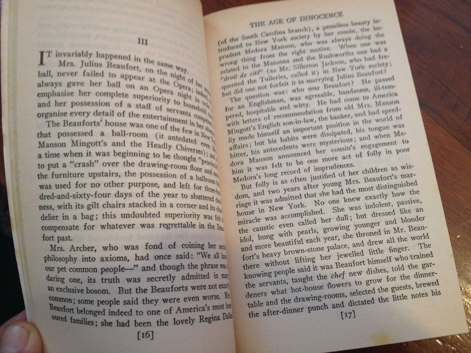 Edith Wharton - The age of innocence