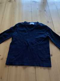 Granatowy sweterek chłopięcy   r.140 cm