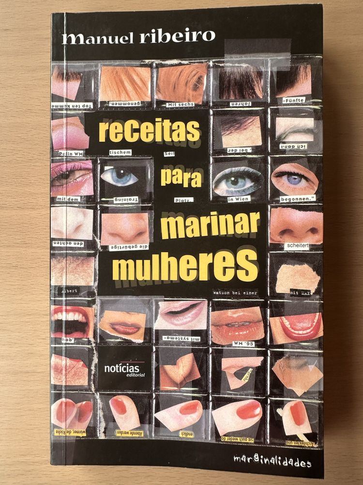 Livro “Receitas para Marinar Mulheres” de Manuel Ribeiro