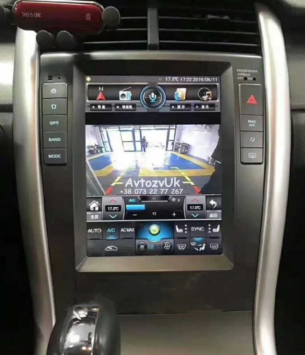 Магнитола EDGE Ford Едж Эдж GPS USB Tesla Навигация CarPlay Android 13