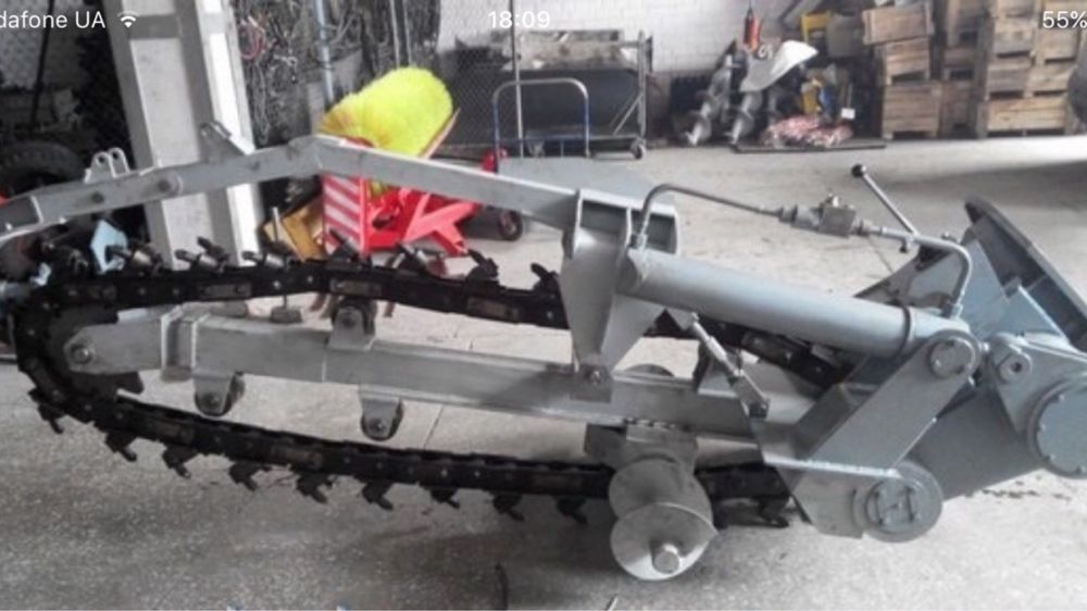 Баровая установка траншеекопатель ЭТЦ 165