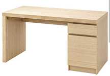 Biuko ikea malm kolor jasny brąz
