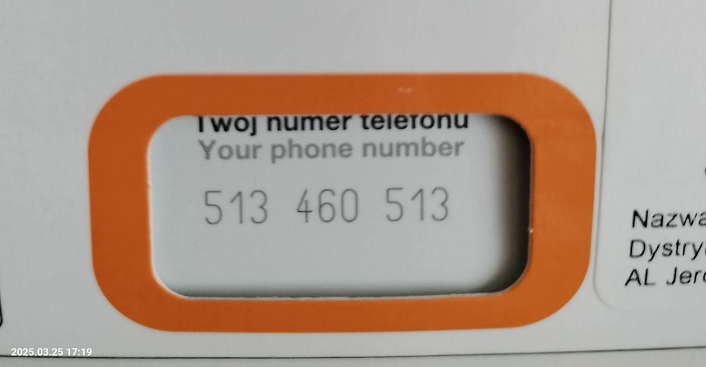 Złoty numer telefonu
