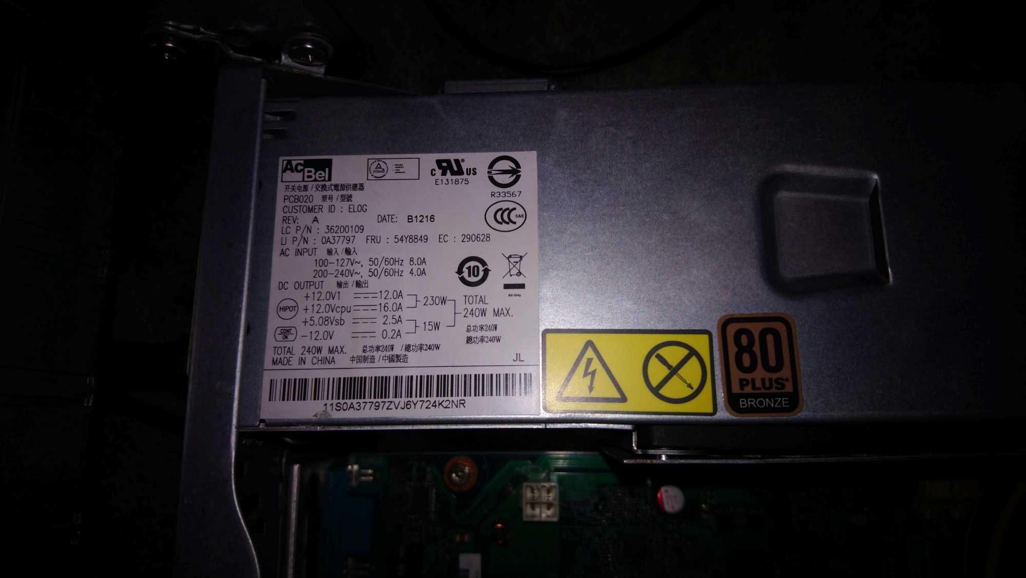 Komputer stacjonarny lenovo