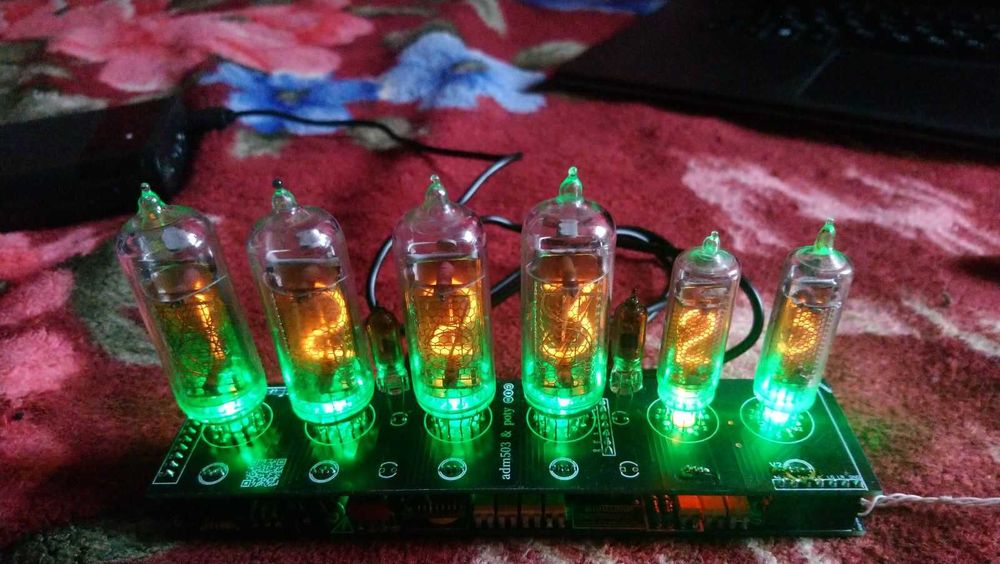 Радіоконструктор Nixie Clock набір лампового годинника ИН-12 ИН-14