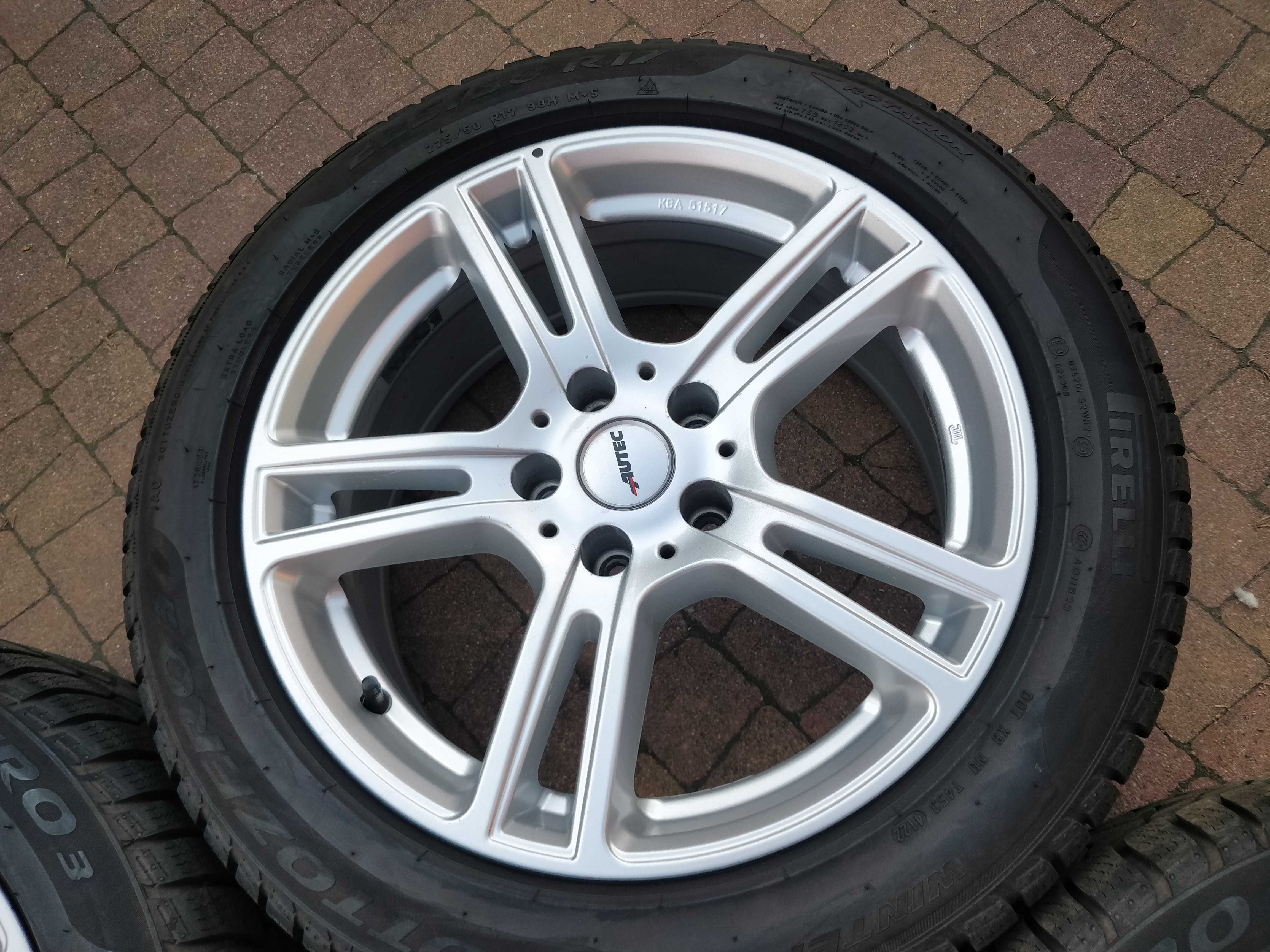3505. Koła zimowe Audi A4 B8 B9 Allroad 5x112 ET29 225/55/17 7.3mm 23r