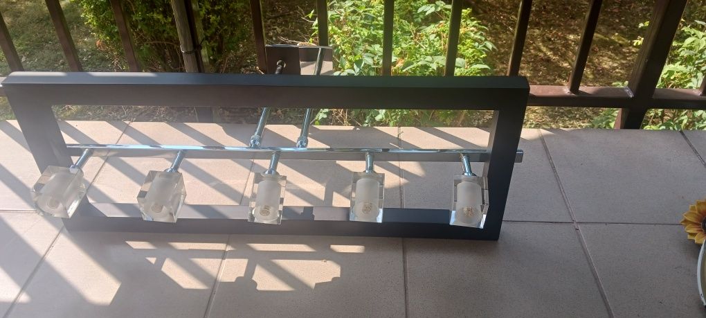 Lampa sufitowa pięć żarówek