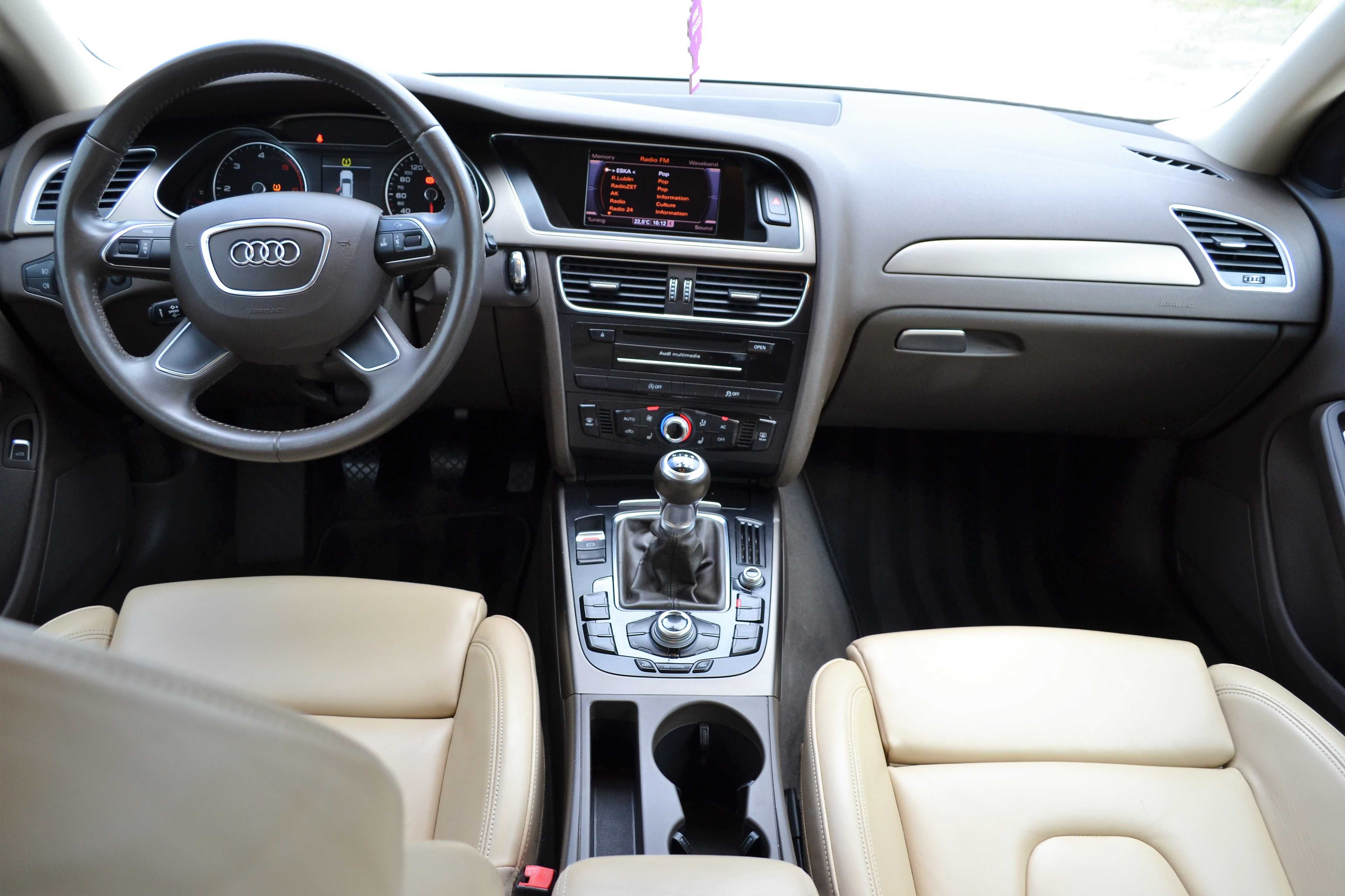 Audi A4 B8 Lift 2.0TDI 136KM*Skóra*Xenon*LED*PDC*Navi*Grzane fotele