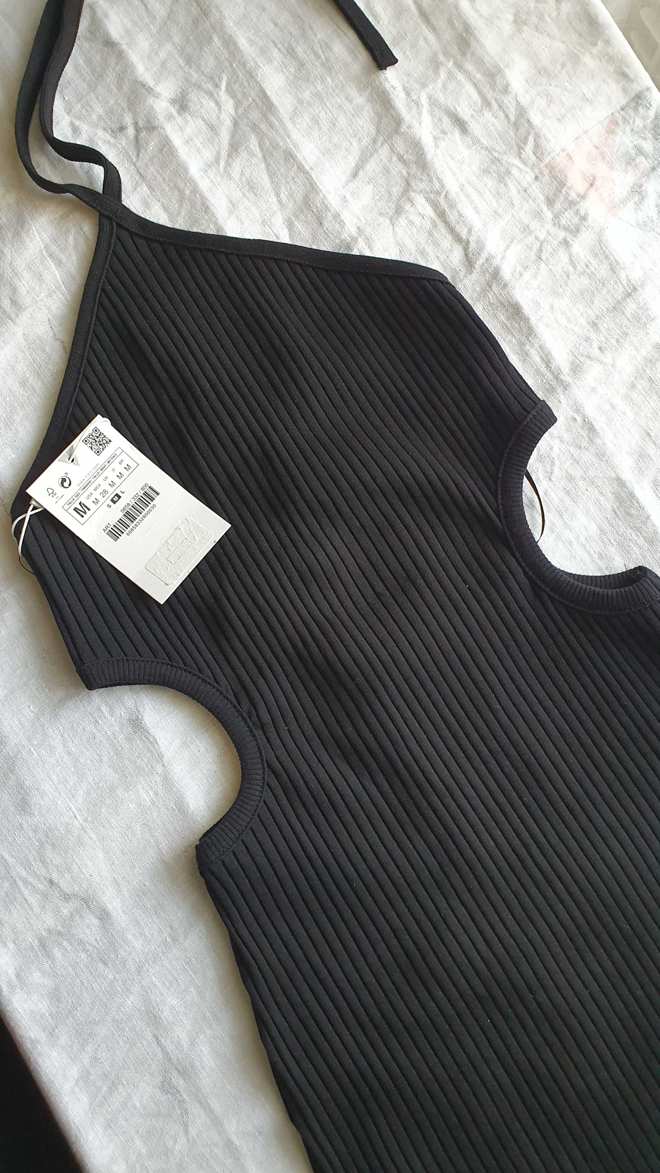 Сукня міді в рубчик Zara ,нова