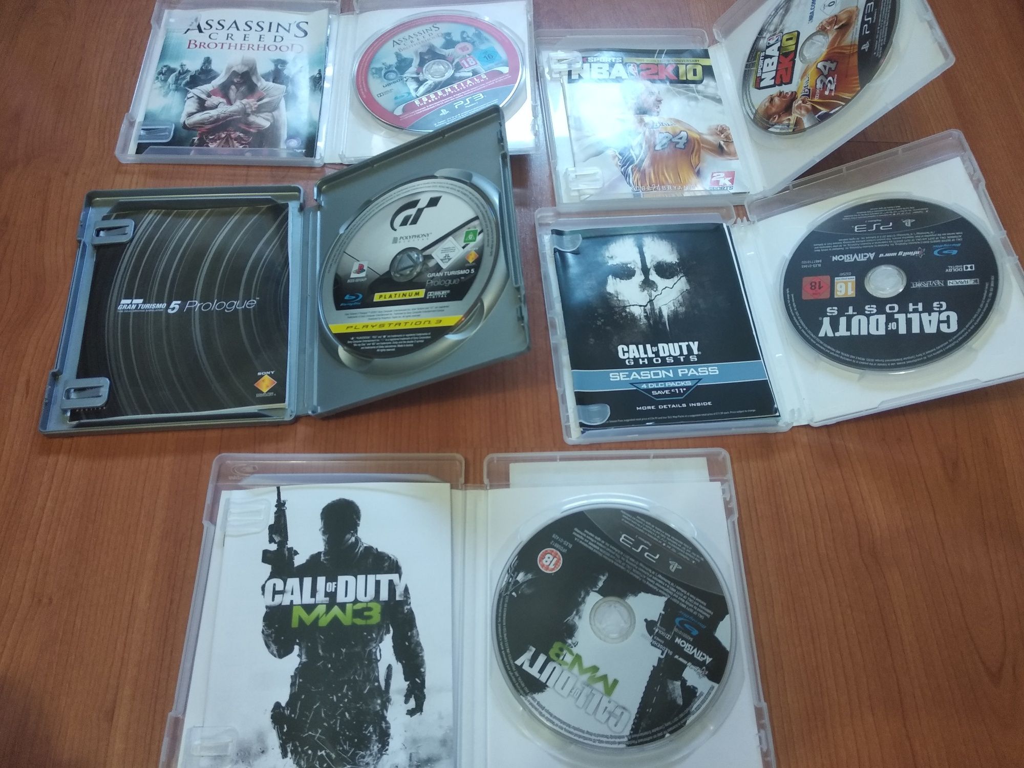 Jogos ps3 call of duty nba gran turismo assassins creed