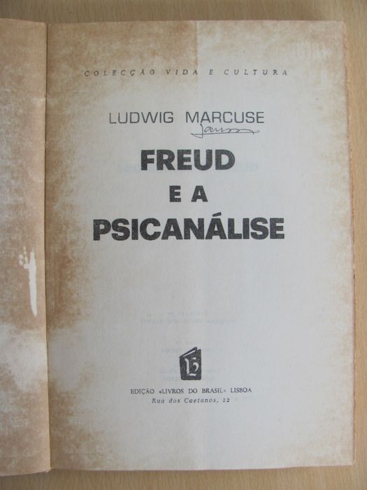 Freud e a psicanálise de Ludwig Marcuse