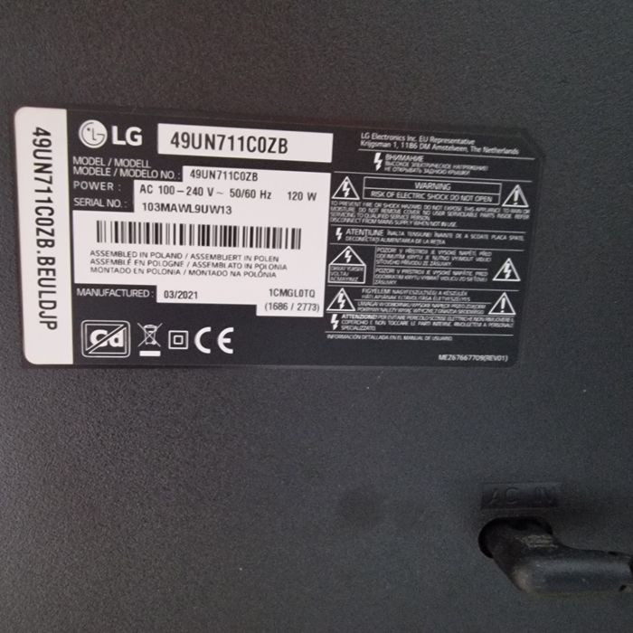 Telewizor LG Smart 49"