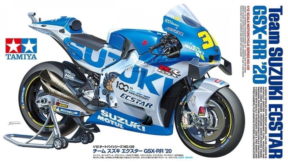 Tamiya 14139 Team Suzuki ECSTAR GSX-RR '20 1/12 model do sklejania