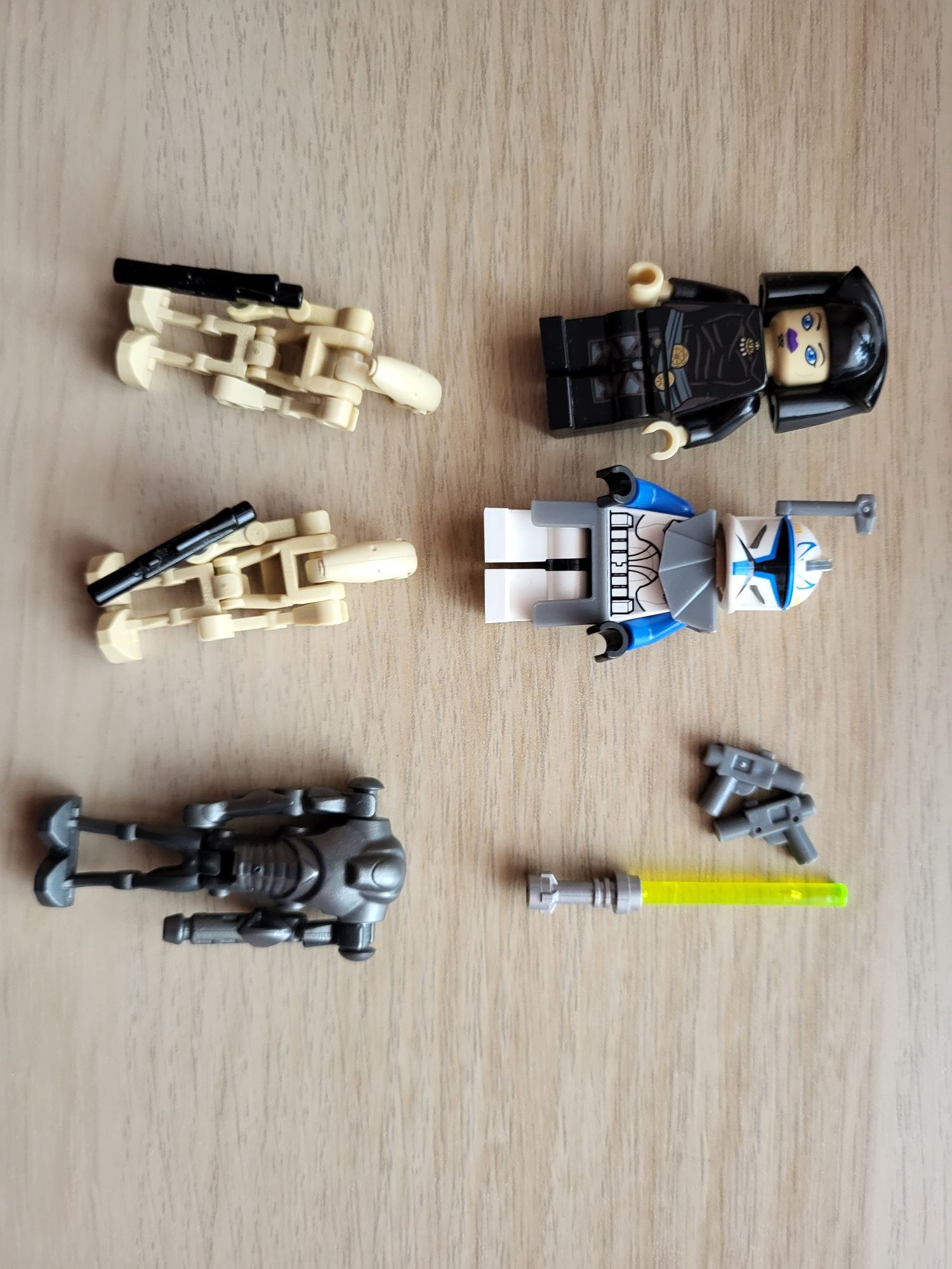 Lego star wars 7869( Rex phase 1, Luminara)