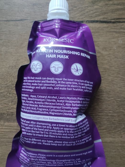 Maska botox do włosów