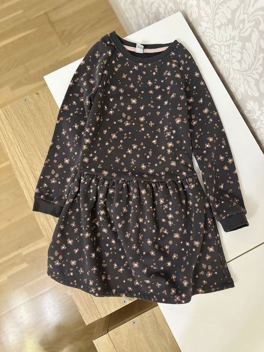 Тепла сукня на флісі розмір 6-7 років 122 см