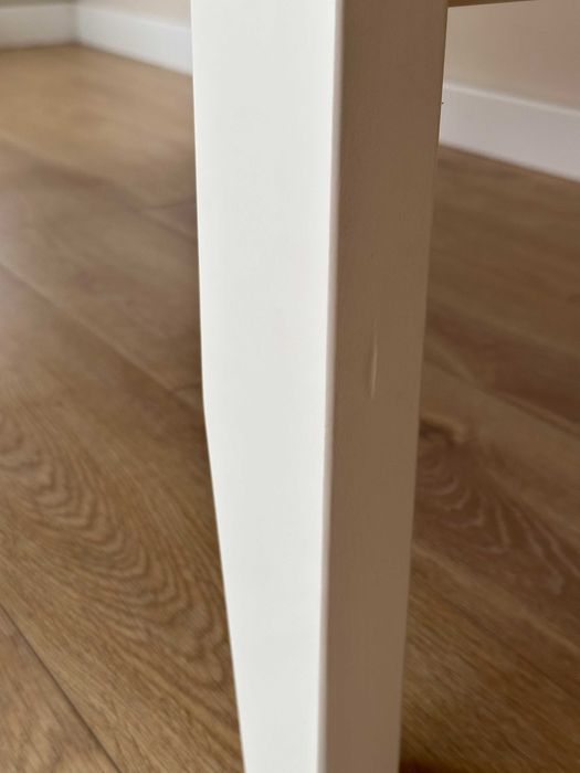 Ława sosnowa - blat w kolorze dębu | rysy, wgniotki, taniej o 830 zł !