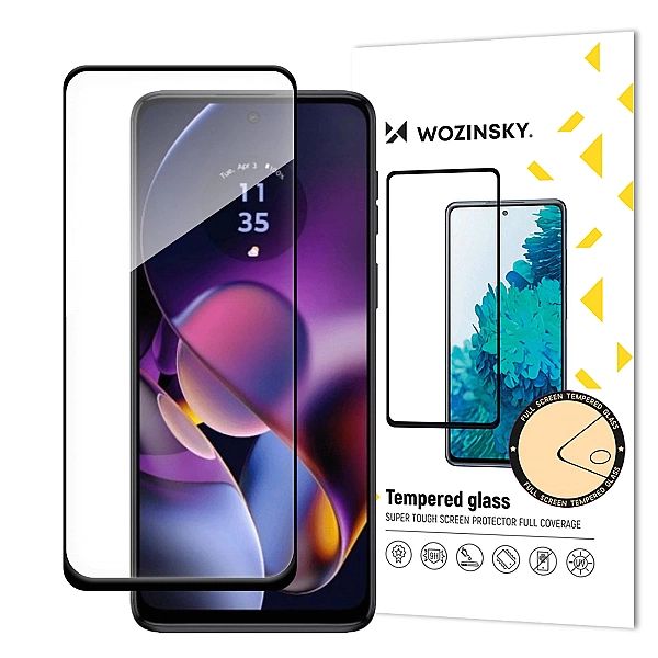 Szkło hartowane Wozinsky Tempered glass Full Glue do Motorola Moto G54