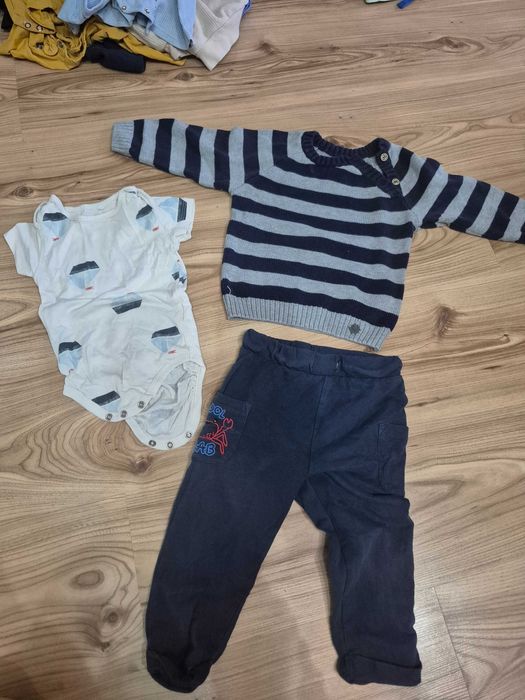 Ubranka dla chłopca 74-80