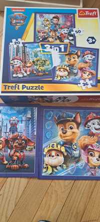 Puzzle Psi patrol z filmu 3 w 1