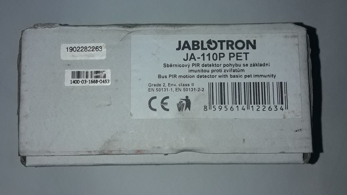 Новый Датчик движения Jablotron Ja 110 - P Pet. Чехия.
