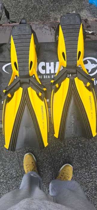 Beuchat płetwy Aquabionic Evo żółte Rozmiar: M/L EU 41/44 US 8/10
