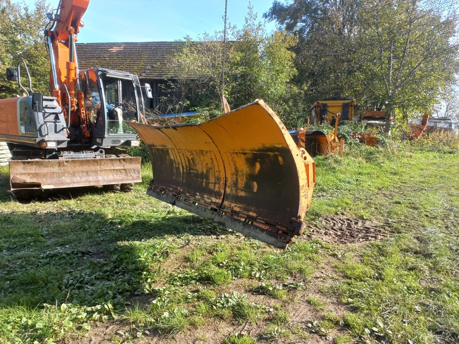 Pług do śniegu schmidt 3.8metra unimog man mercedes