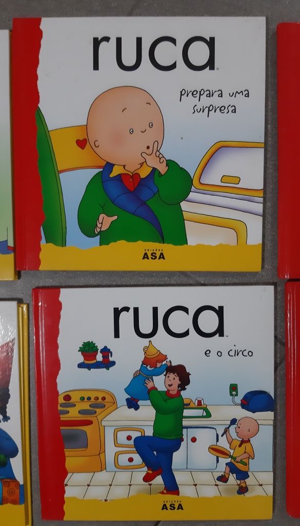 6 livros do RUCA