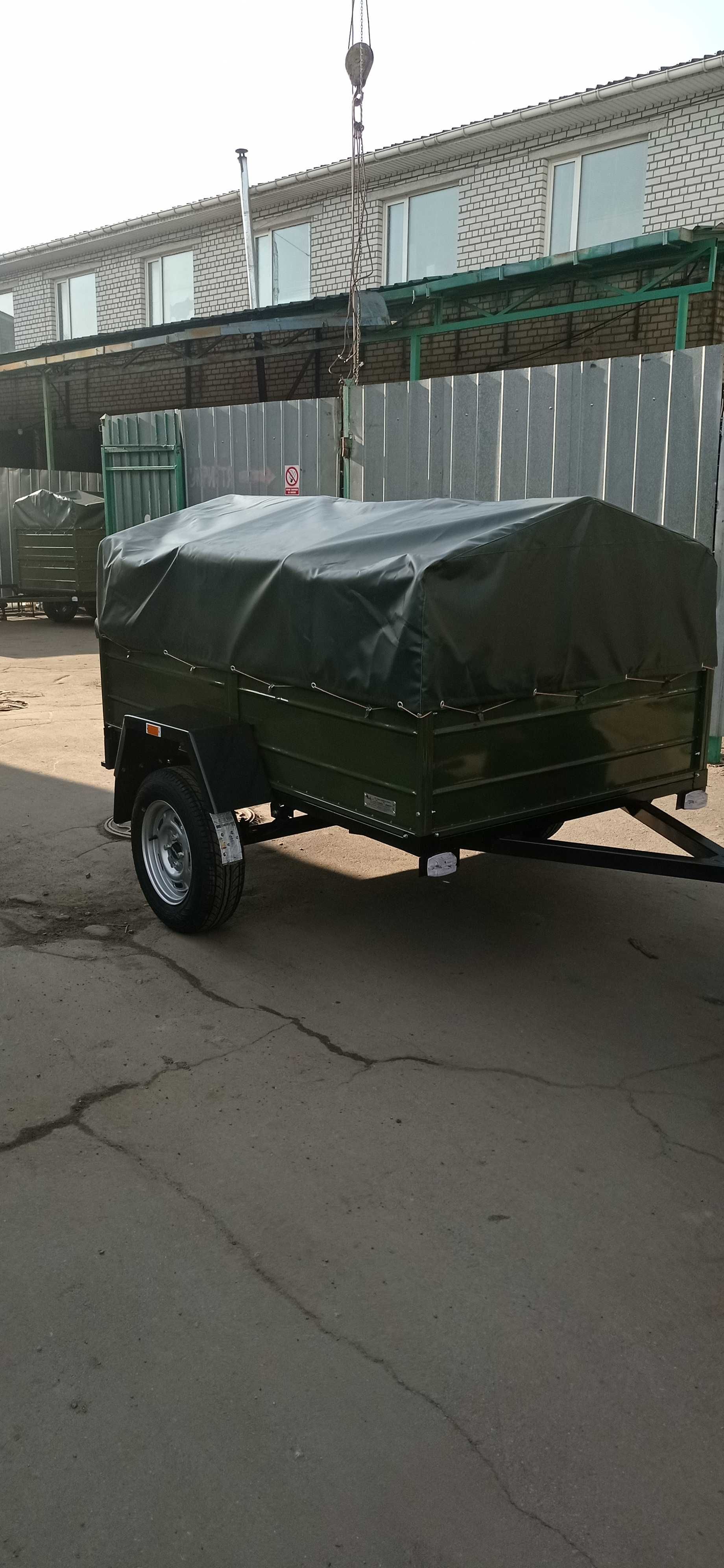 Автомобільний причіп одновісний від виробника,без переплат.