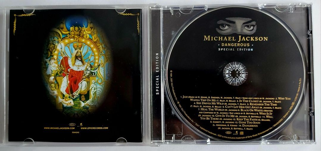 Michael Jackson Dangerous Special Edition 2001r 2001r