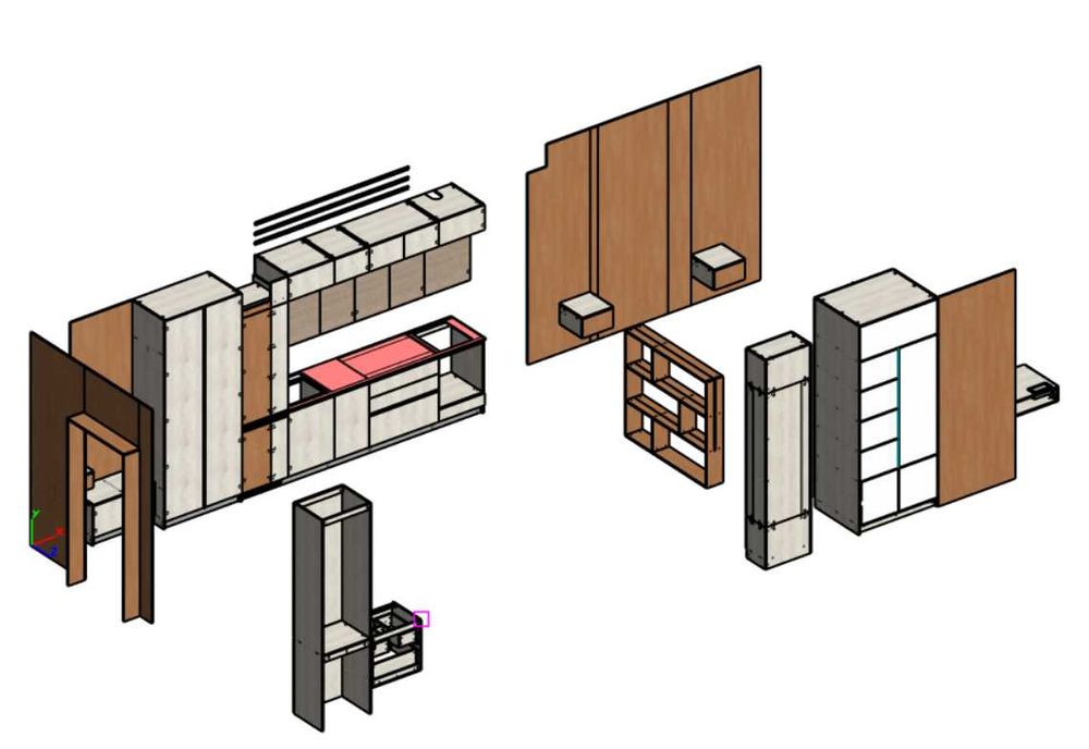 Проєктування меблів та супровід до ВІЯР (ViyarPro) БАЗІС-МЕБЛЯР