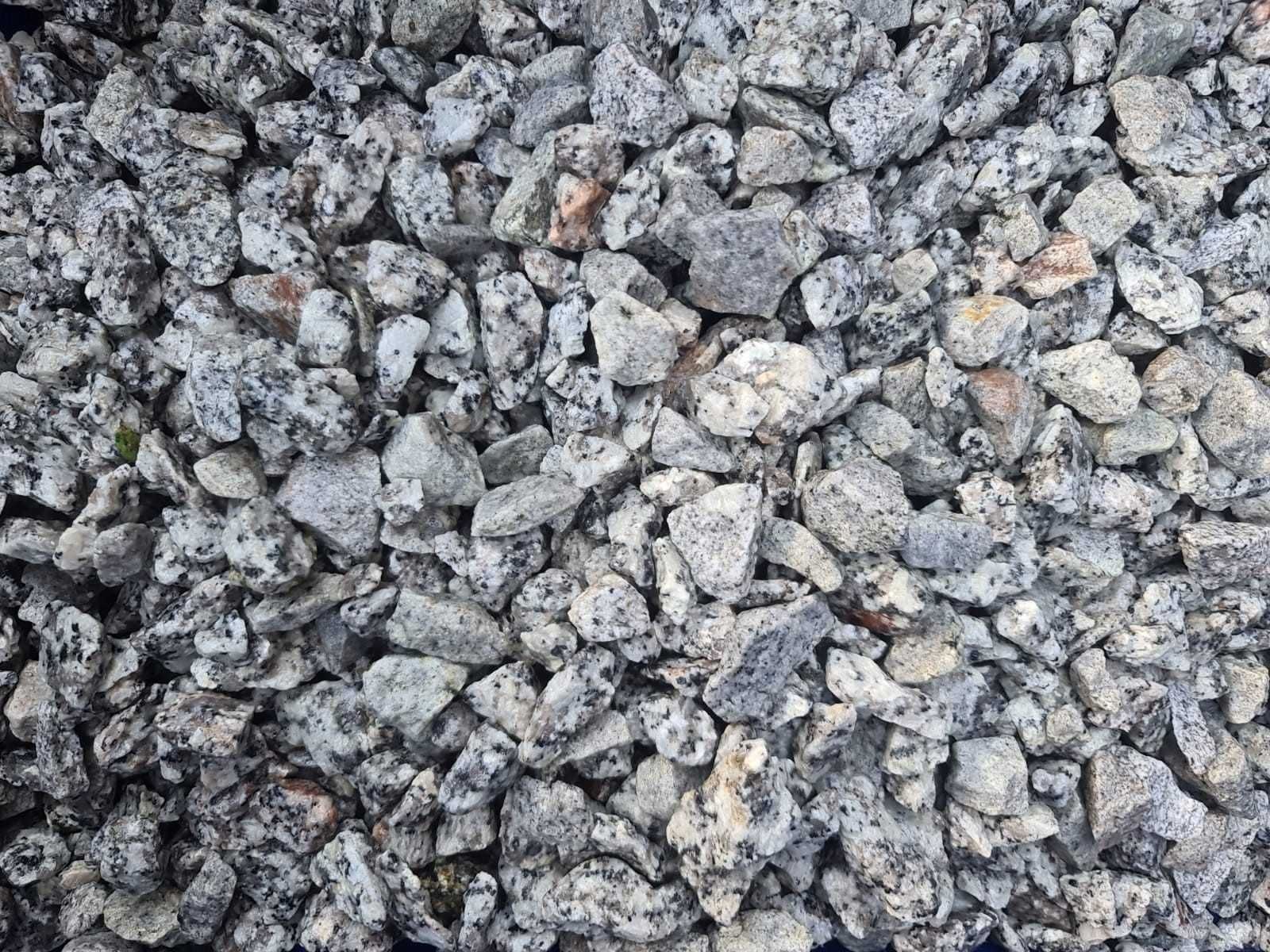 Kamień ozdobny, ogrodowy -Grys granitowy Dalmatyńczyk 16-22 Hurt-detal