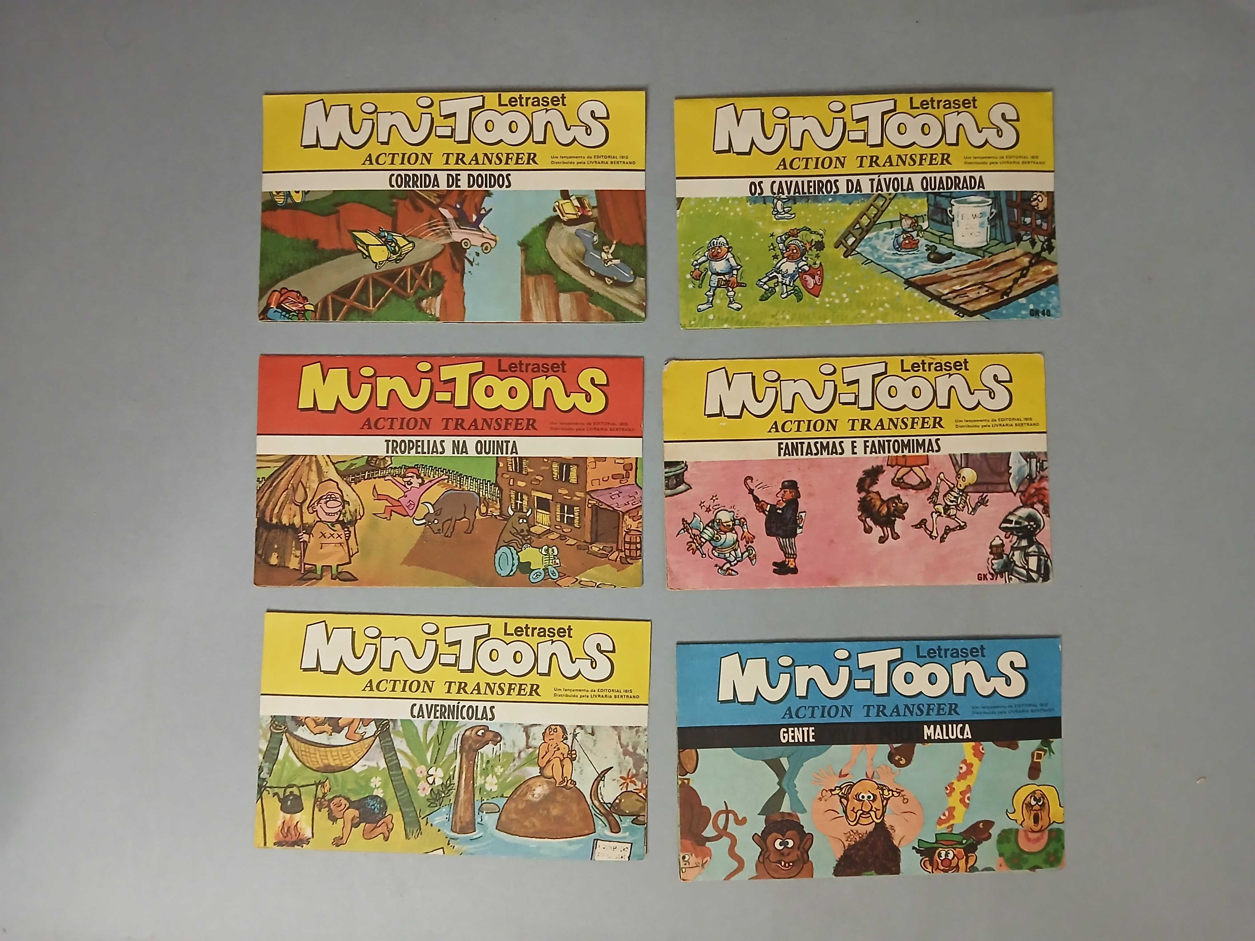 mini-toons action transfer letraset