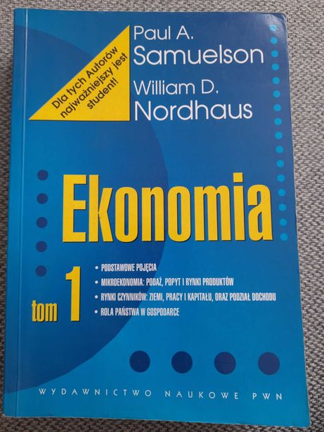 Ekonomia tom 1 - P. A. Samuelson, W. D. Nordhaus