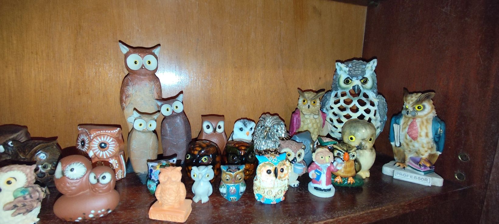 Mochos em miniatura de várias origens