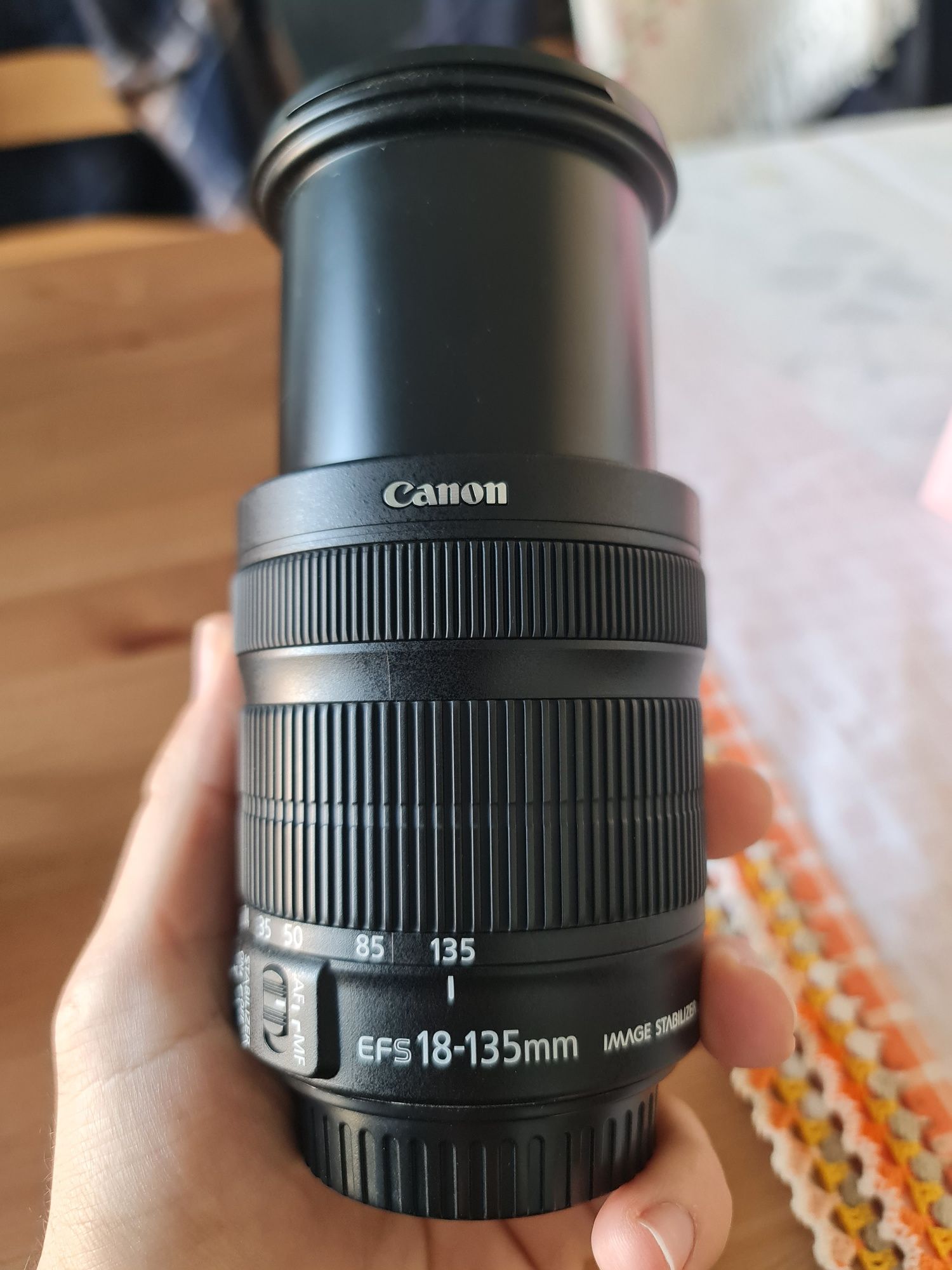 Objetiva canon 18-135