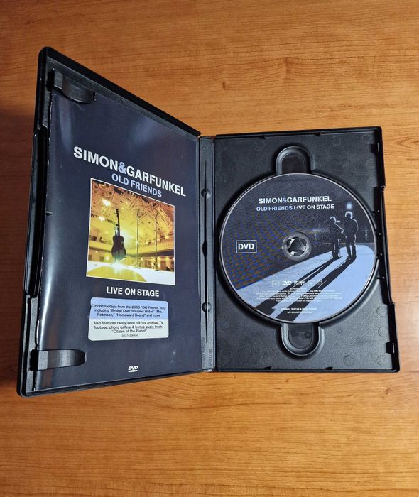 SIMON & GARFUNKEL Old Friends |Live on Stage O Reencontro /dvd+Libreto