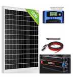 Kit Solar 120W 12V / MPPT / Inversor 2500W/5000W Onda Pura