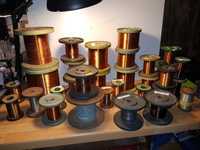 Varias Bobines de cobre esmaltado