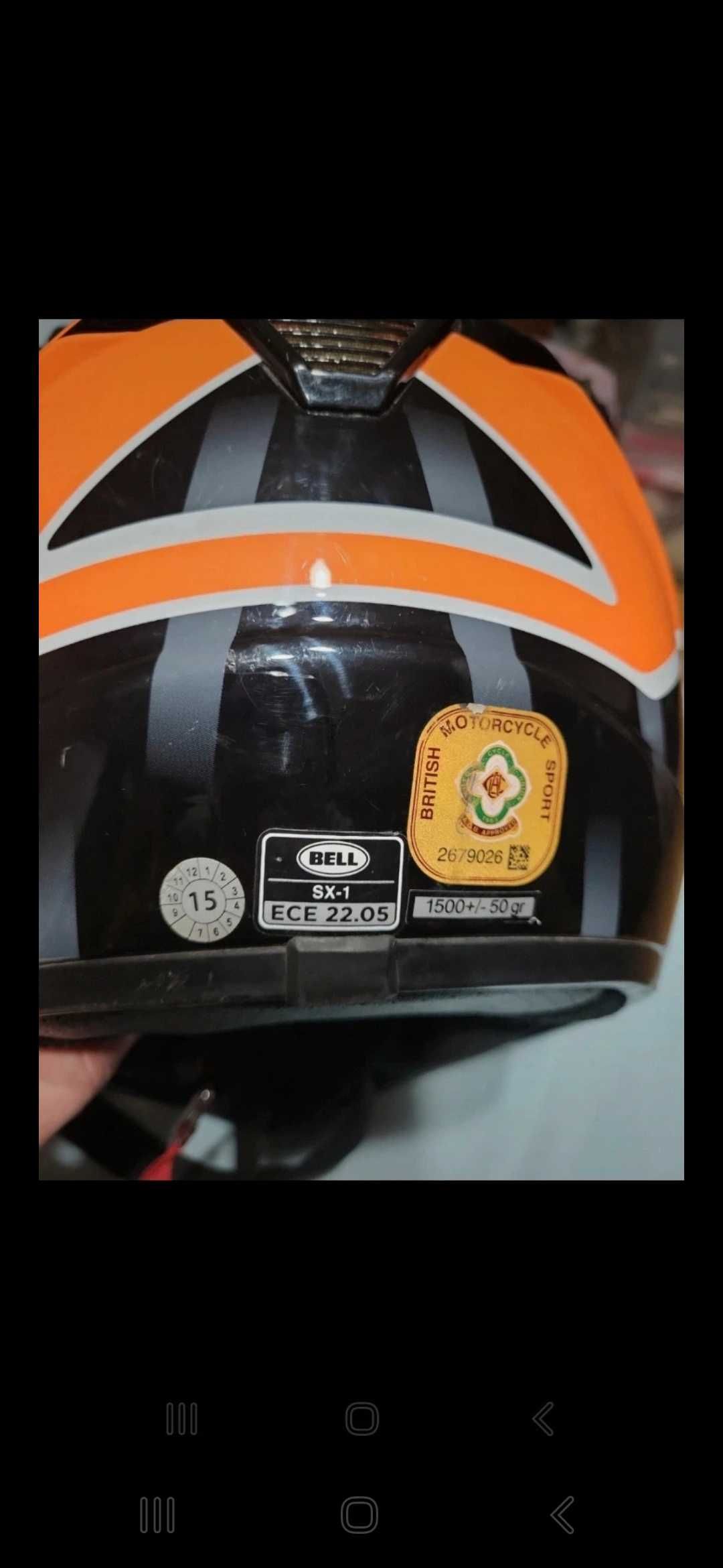 Bell kask motocross motor mtb S