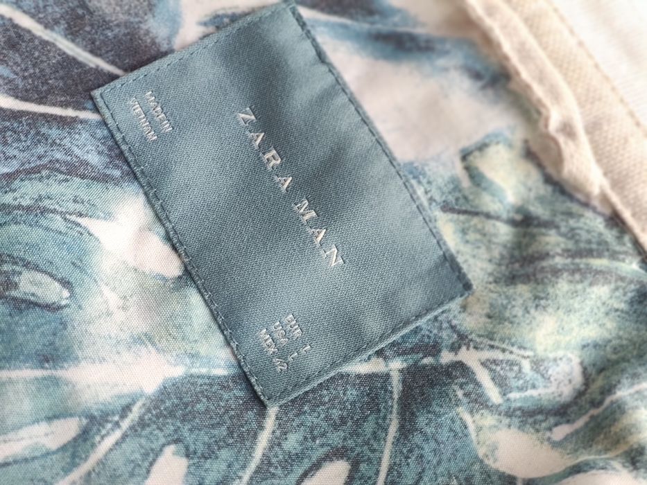 Casaco Zara Linen Linho tamanho L