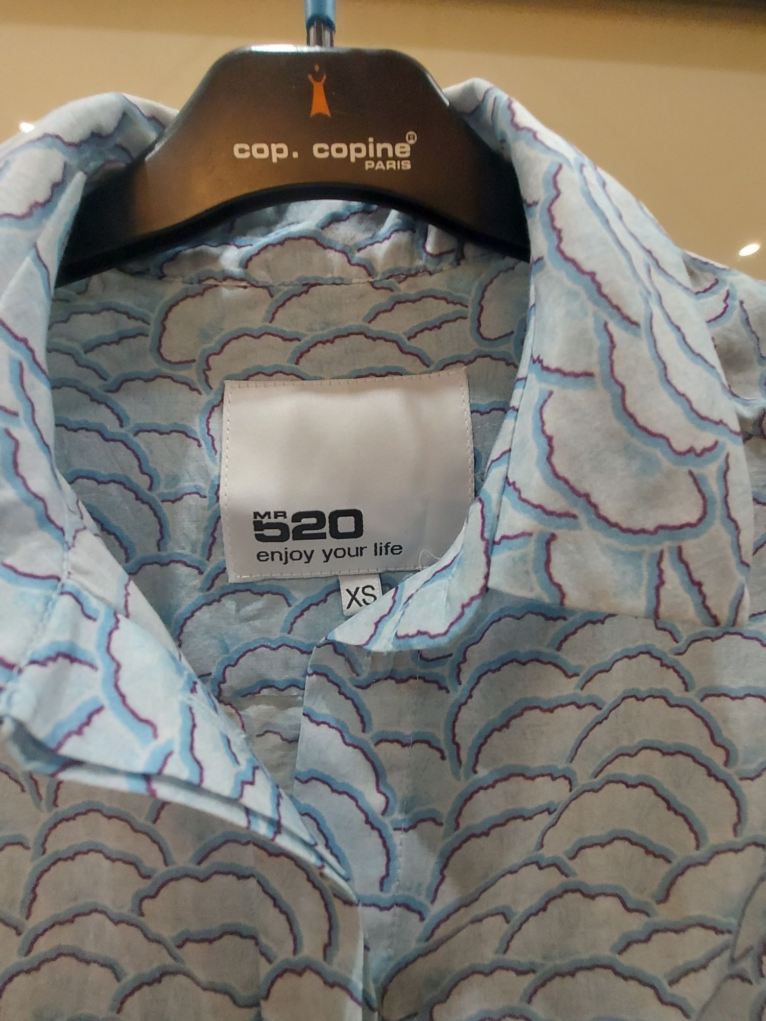 Шёлковая рубашка фирмы 520mr.