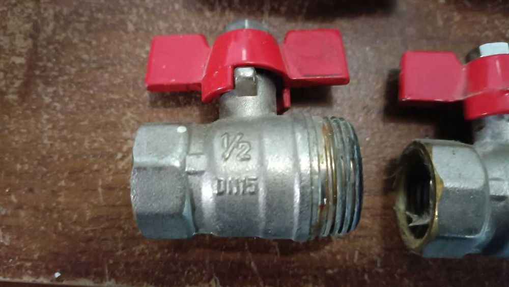 Кран шариковый, барашек