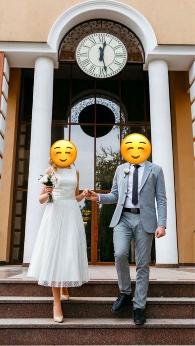 Сукня весільна/вечірня розмір S (36)