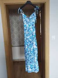 Sukienka niebieska Varlesca s/m
