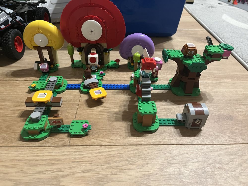 Lego Mario zestawy i ubranka